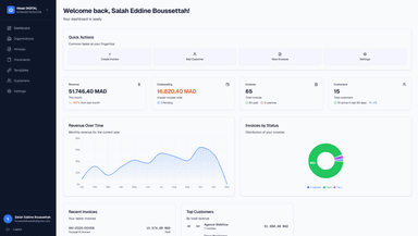 Hisab dashboard